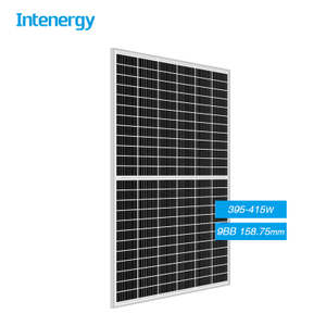 電気5BB 9BBのためのIntenergy Perc PVモジュール400Wの半分の細胞のモノラル太陽電池パネル144の細胞