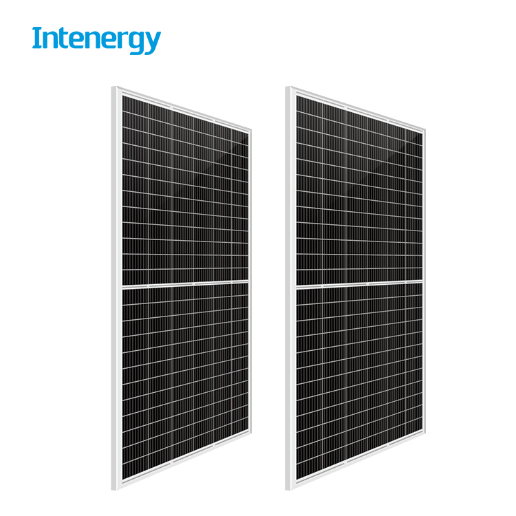 Intenergy Perc PV モジュール 440W 445W 450W 電気のための半分細胞モノラル太陽電池パネル 144 細胞